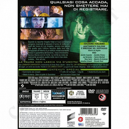 Acquista Quarantena Film DVD a soli 2,72 € su Capitanstock 