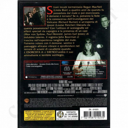 Acquista L'Esorcista II L'eretico Film DVD a soli 13,08 € su Capitanstock 