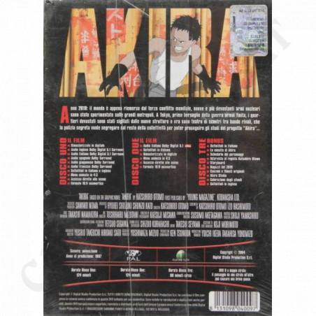 Acquista Akira Ultimate Edition 3 DVD a soli 8,37 € su Capitanstock 