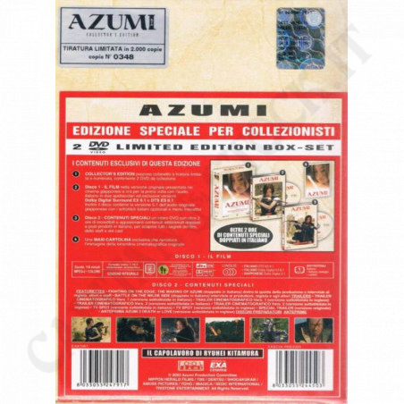 Acquista Azumi Collector's Edition Film DVD a soli 9,60 € su Capitanstock 