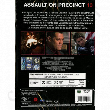 Acquista Assalto Distretto 13 Film DVD a soli 2,54 € su Capitanstock 
