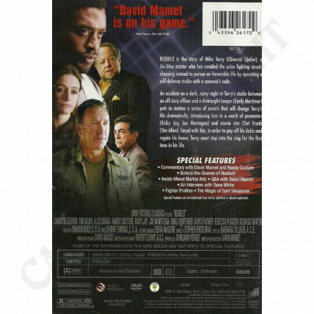 Acquista Redbelt Film DVD a soli 2,81 € su Capitanstock 