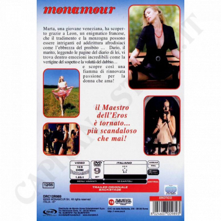 Acquista Monamour Un Film Di Tinto Brass DVD a soli 4,10 € su Capitanstock 