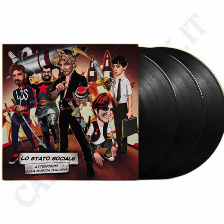 Buy The Social State Attack on Italian Music 3 Vinyls at only €27.92 on Capitanstock