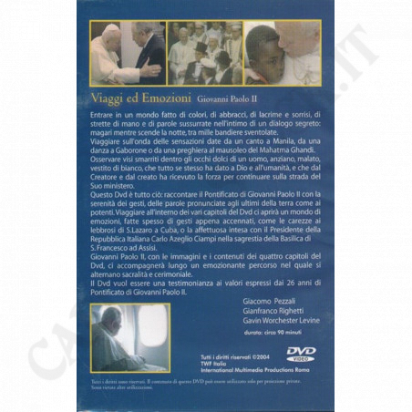 Buy Viaggi ed Emozioni Giovanni Paolo II DVD at only €1.79 on Capitanstock
