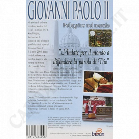 Acquista Giovanni Paolo II Pellegrino nel Mondo DVD a soli 3,50 € su Capitanstock 