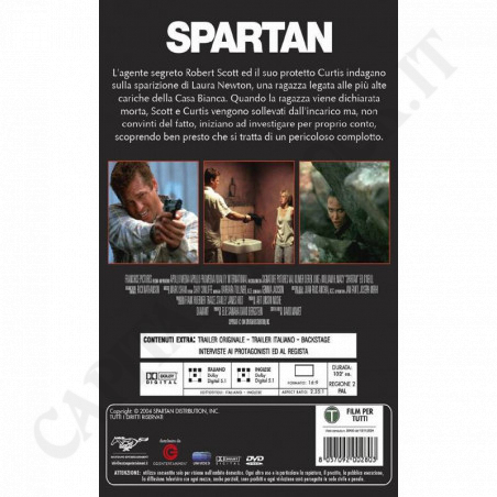 Acquista Spartan Film DVD a soli 2,90 € su Capitanstock 