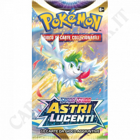 Buy Pokémon Sword and Shield Shining Stars Pack of 10 Additional Cards - IT at only €6.49 on Capitanstock