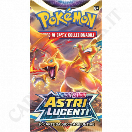 Acquista Pokémon Spada e Scudo Astri Lucenti - Bustina 10 Carte Aggiuntive - IT a soli 6,49 € su Capitanstock 