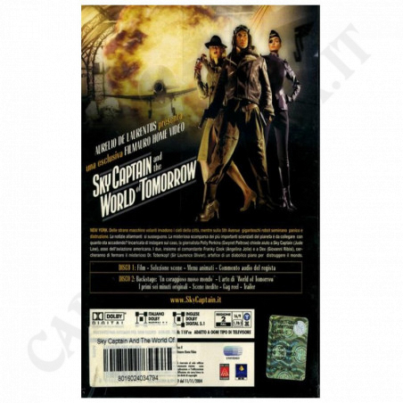 Buy Sky Captain and The World Of Tomorrow Movies 2 DVDs at only €2.81 on Capitanstock