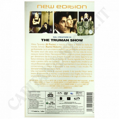 Acquista S1mone La Realtà Supera L'immaginazione Film DVD a soli 2,34 € su Capitanstock 