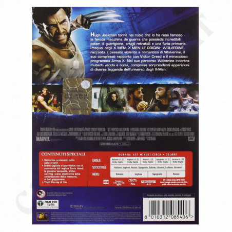 Buy X-Men The Wolverine Origins DVD 2 Blu Ray at only €9.90 on Capitanstock