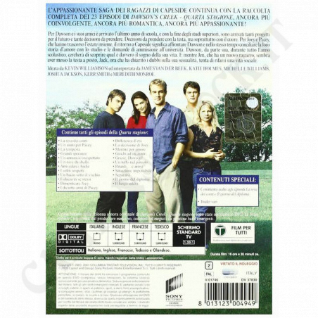 Acquista Dawson's Creek Quarta Stagione Cofanetto DVD Lievi Imperfezioni a soli 19,92 € su Capitanstock 