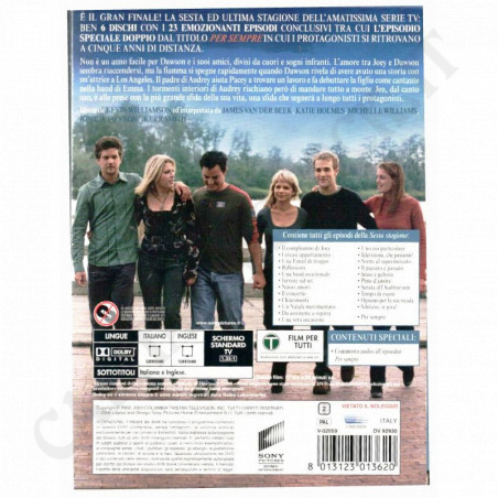 Buy Dawson's Creek Sixth Season Boxset DVD at only €19.32 on Capitanstock