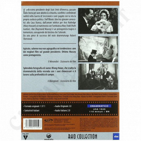 Acquista Abramo Lincoln DVD RKO Collection a soli 3,90 € su Capitanstock 