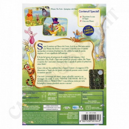 Acquista Winnie The Pooh Ro e La Magia della Primavera DVD a soli 7,43 € su Capitanstock 