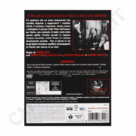 Acquista Dedizione DVD RKO a soli 5,90 € su Capitanstock 