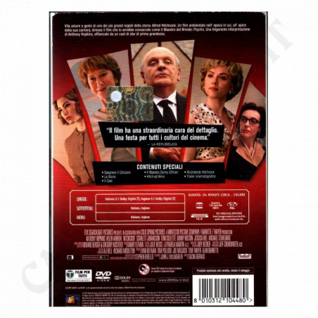 Acquista Hitchcock DVD Blu Ray a soli 3,90 € su Capitanstock 