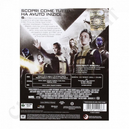 Acquista X-Men L'inizio DVD Blu Ray a soli 5,90 € su Capitanstock 