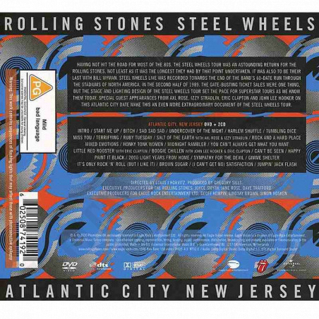 Acquista Rolling Stones Steel Wheels Atlantic City New Jersey DVD + 2CD Live a soli 17,91 € su Capitanstock 