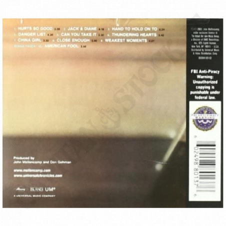 Buy John Cougar American Fool Vinyl at only €14.90 on Capitanstock