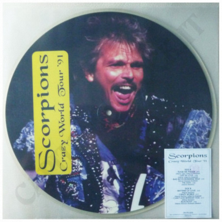 Acquista Scorpions Crazy World Tour '91 Vinile - Lievi Imperfezioni a soli 8,90 € su Capitanstock  Acquista Scorpions Crazy World Tour '91 Vinile - Lievi Imperfezioni a soli 8,90 € su Capitanstock