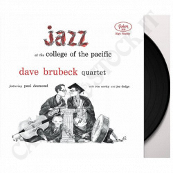 Dave Brubeck Quartet Featuring Paul Desmond Jazz At The College Of The Pacific Vinyl