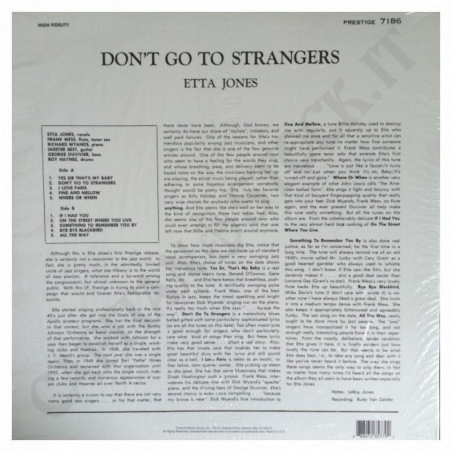 Buy Etta Jones Don't Go To Strangers Vinyl at only €16.90 on Capitanstock