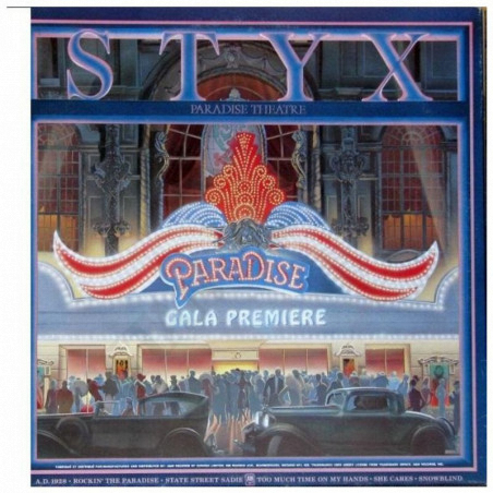 Buy Styx Paradise Theatre Vinyl at only €17.90 on Capitanstock