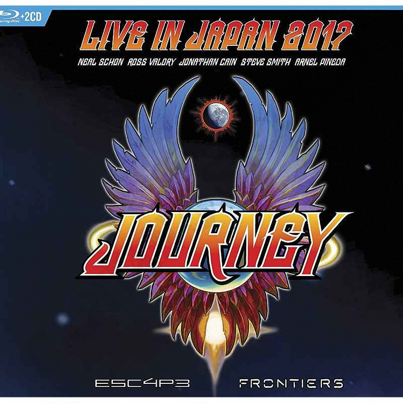 Journey Live In Japan 2017 Escape Frontiers 2 CD + Bluray Journey Live In Japan 2017 Escape Frontiers 2 CD + Bluray