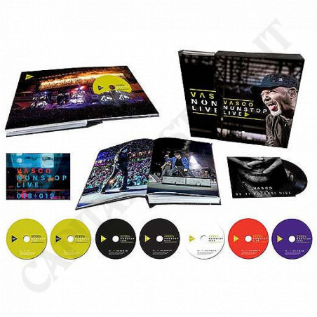 Buy Vasco Non Stop Live Box Super Deluxe Limited Edition at only €79.90 on Capitanstock