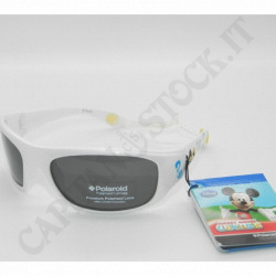 Disney Polaroid Mickey Mouse White Sunglasses