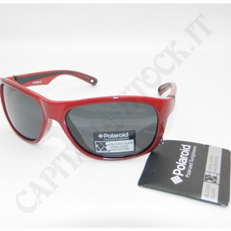 Acquista Polaroid Occhiale da Sole Rosso Bambino 4-7 Anni a soli 7,90 € su Capitanstock 