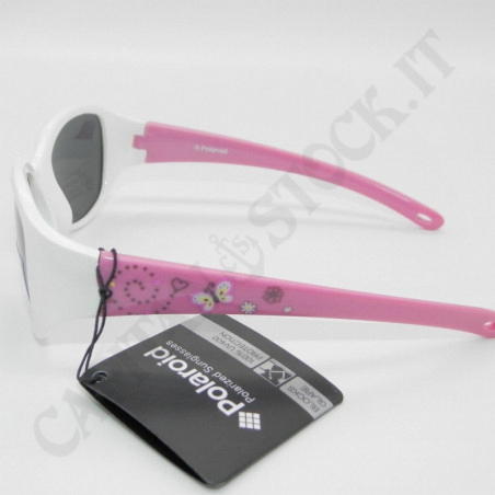 Acquista Polaroid Occhiali da Sole Bambina Bianco/Rosa - 1 -3 Anni a soli 5,99 € su Capitanstock 