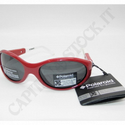 Polaroid Sunglasses Children Red/White - 4-7 Years