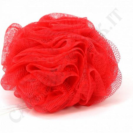Buy Body Sponge in Net for Shower Color Red at only €1.50 on Capitanstock