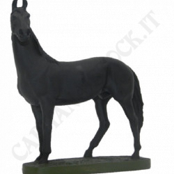 Cavallo in Ceramica da Collezione Kathiawari Marwari