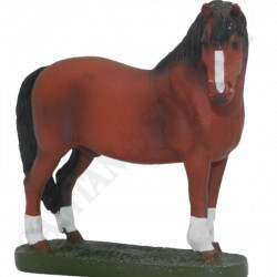 Ceramic Horse for Collection Italian Agricultural