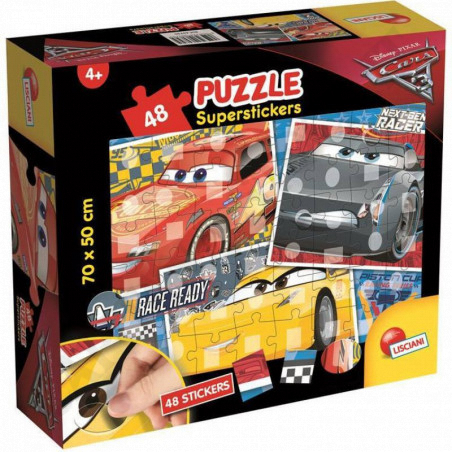 Acquista Disney Cars 3 Puzzle 48 Superstickers Lisciani a soli 5,35 € su Capitanstock Acquista Disney Cars 3 Puzzle 48 Superstickers Lisciani a soli 5,35 € su Capitanstock