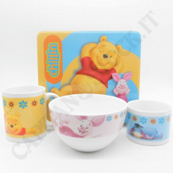 Disney Three Cups Winnie the Pooh in Cookie Box