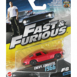 Fast & Furious Chevy Corvette 1966 Toy Car