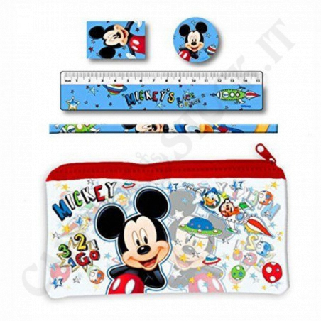 Acquista Disney Topolino Set Scuola con Astuccio a soli 3,50 € su Capitanstock 