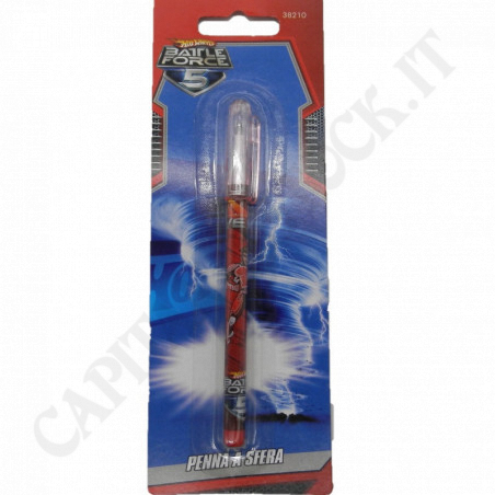 Buy Red Ballpoint Pen Hot Wheels Battle Force 5 at only €2.19 on Capitanstock