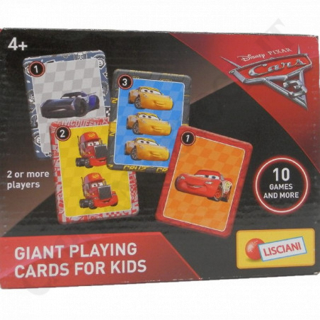 Acquista Lisciani Giochi - Cars 3 Carte Giganti Multigioco a soli 5,44 € su Capitanstock 