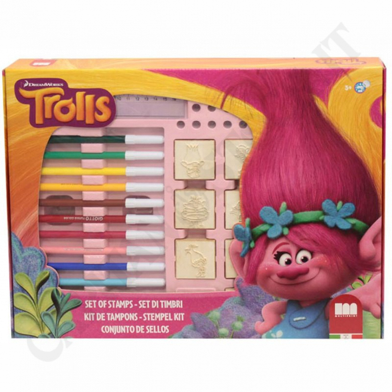 Dreamworks Set Stamps Trolls Dreamworks Set Stamps Trolls