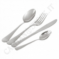 Buy Galileo Casa 24 Piece Steel Cutlery Set at only €14.03 on Capitanstock