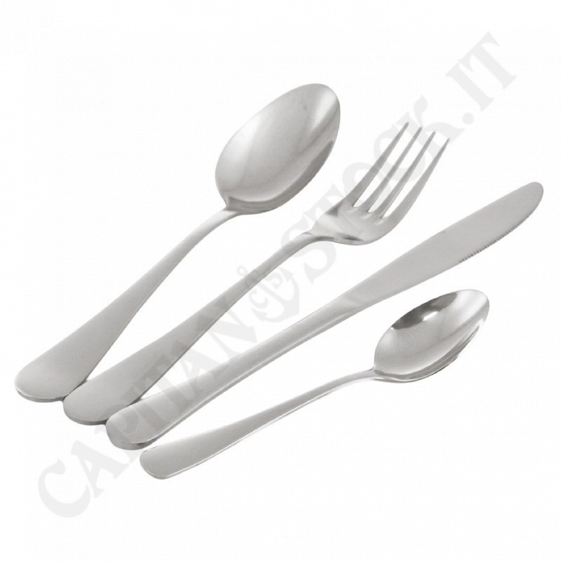 Galileo Casa 24 Piece Steel Cutlery Set Galileo Casa 24 Piece Steel Cutlery Set