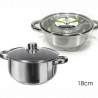 Acquista Gusto Casa Casseruola Acciaio Silver 18 cm a soli 7,66 € su Capitanstock  Acquista Gusto Casa Casseruola Acciaio Silver 18 cm a soli 7,66 € su Capitanstock