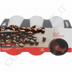 Espressino Set 6 Coffee Cups Galileo
