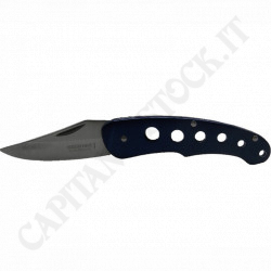 Modern Knife Collection Blue Metal Handle